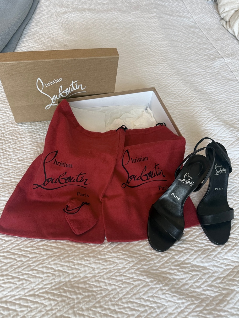 Christian Louboutin Black Marilyn Heels